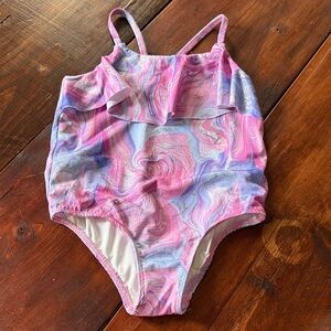Penelope Mack Pink and Purple Swirl One Piece